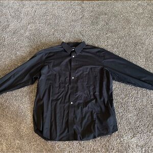 Croft & Barrow Black Elegant Dress Shirt